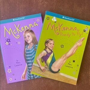 American Girl McKenna Book Set - Purple and Green Covers